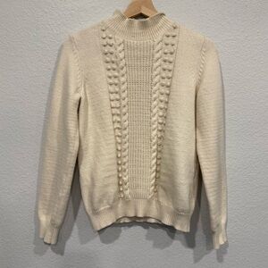 Jenni Kayne Ivory Knit Sweater